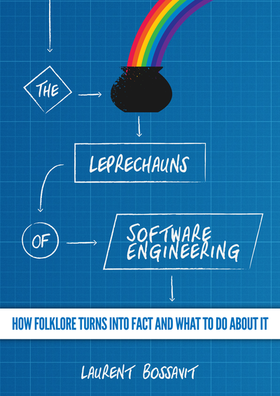 The cover of Laurent Bossavit's book 'The Leprechauns of Software Engineering.'